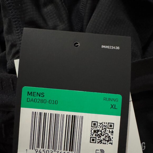 Nike Run Division Flex Stride Hybrid 5" Running Shorts Black Mens DA0280-010 - Picture 9 of 10